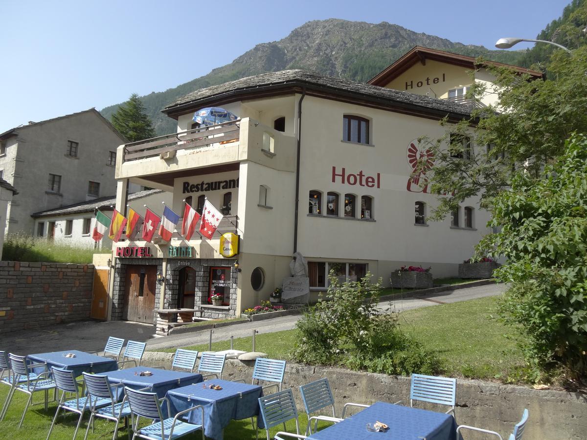 Hotel-Restaurant Grina Simplon Екстериор снимка